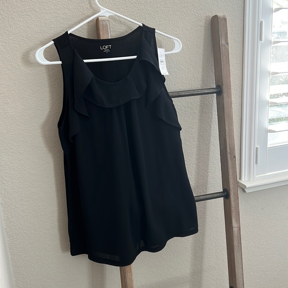 Brand new loft outlet mixed media top